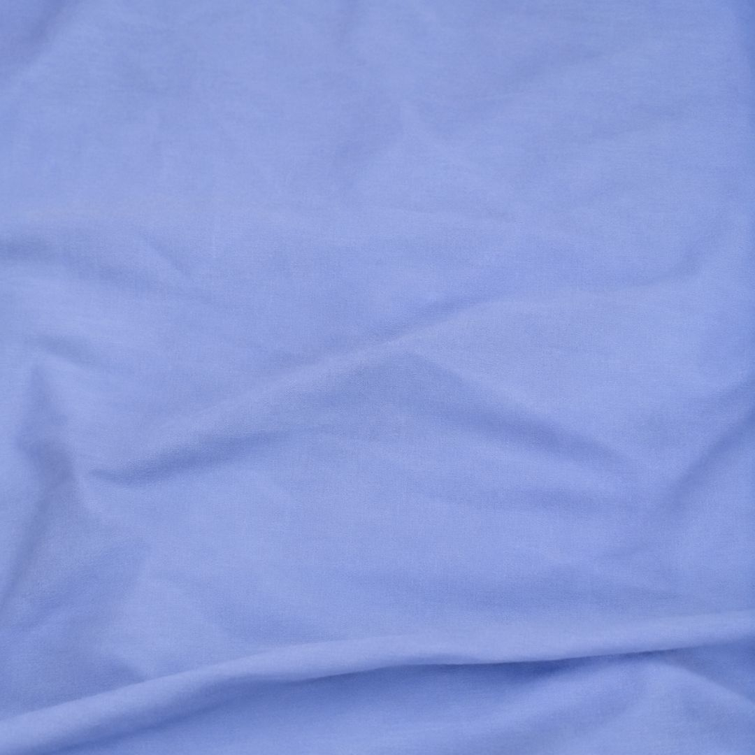 Sky Blue Plain Linen Fabric